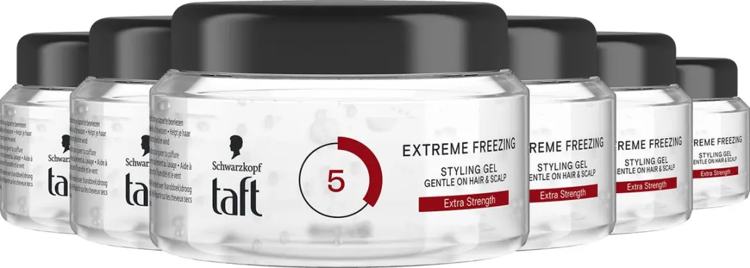 Taft Extreme Freezing Styling Gel 6x250ml