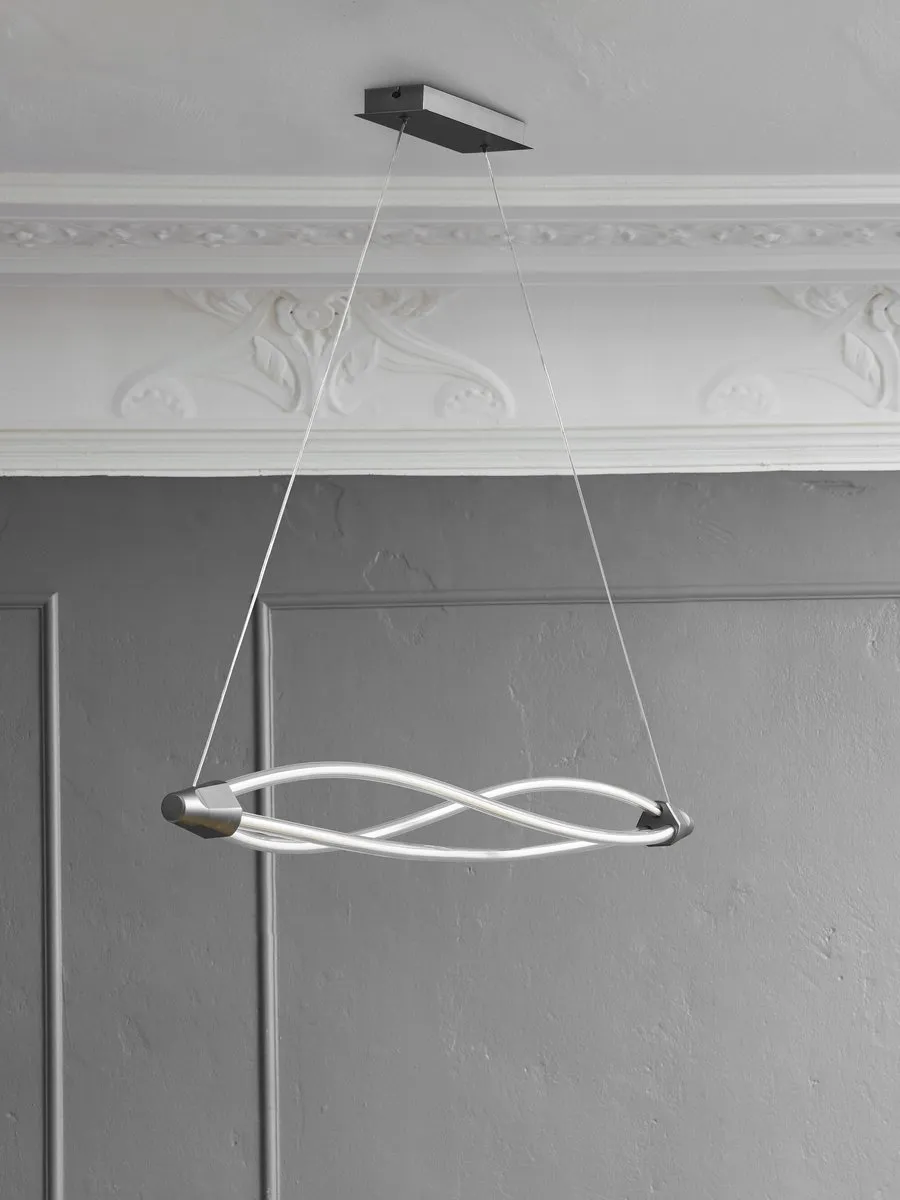 LEDVANCE Decor Swirl Hanglamp 22W 2400lm - Donkergrijs
