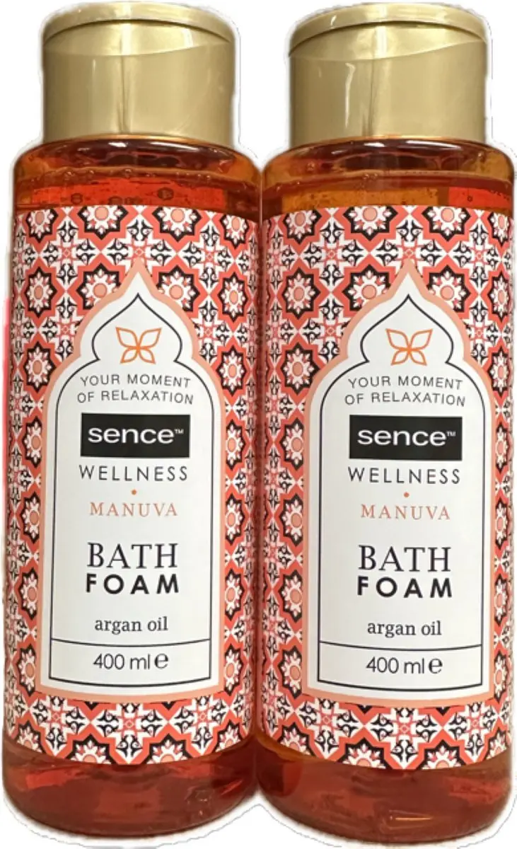 Sence Of Wellness Bath Foam Manuva 2 x 400ml