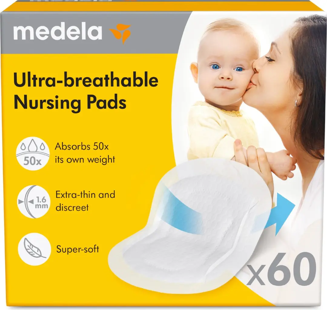 Medela Ultra-Ademende Zoogcompressen 60 Stuks