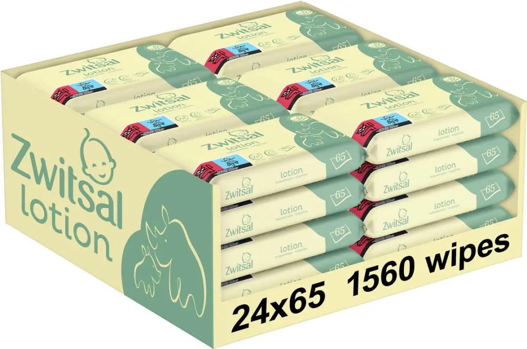 Zwitsal Billendoekjes Lotion 1560 Stuks