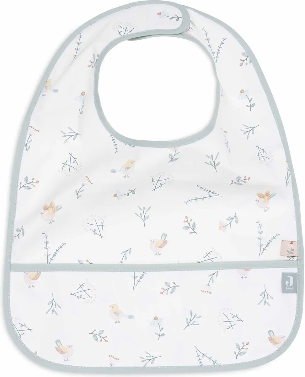 Jollein Lovely Birds Slabbetjes - 2 Stuks