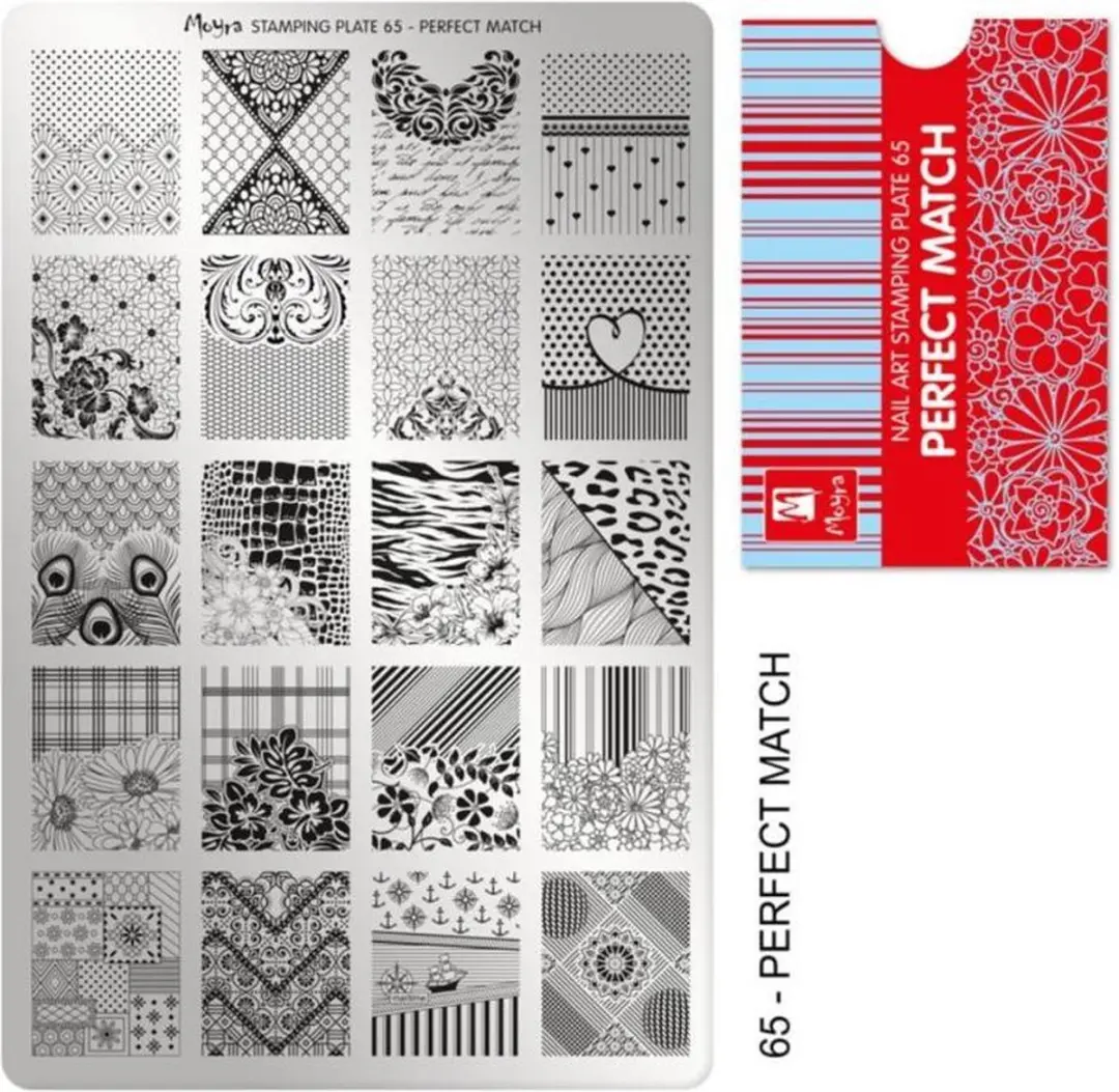 Moyra Stamping Plate 65 Perfect Match