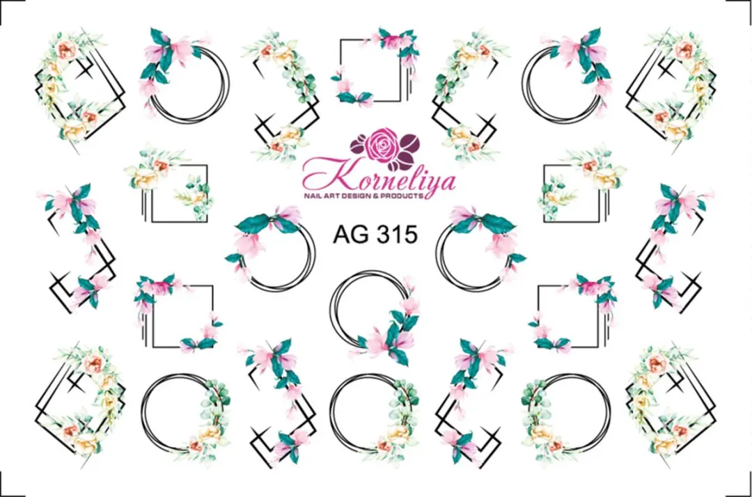 Korneliya Airbrush Waterdecal AG 315