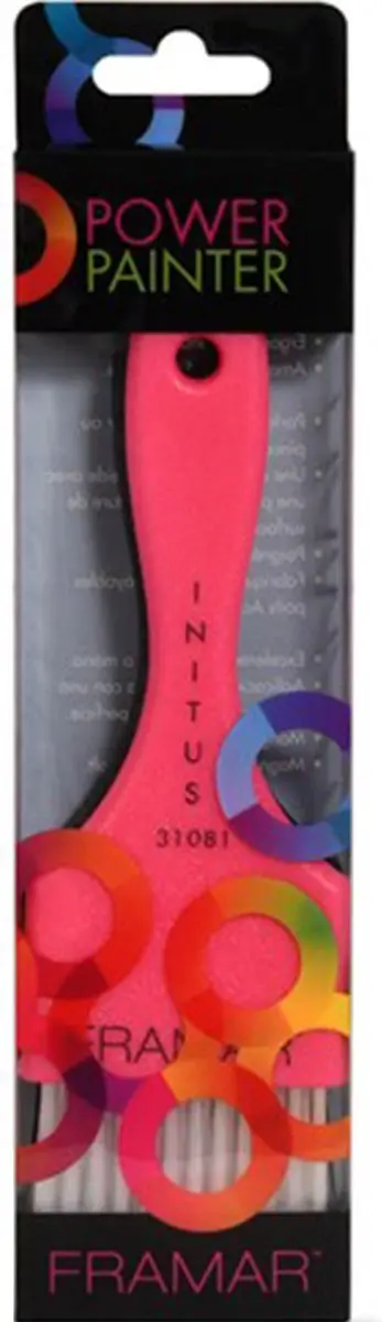 Framar Power Painter Haarverfkwasten Roze & Zwart