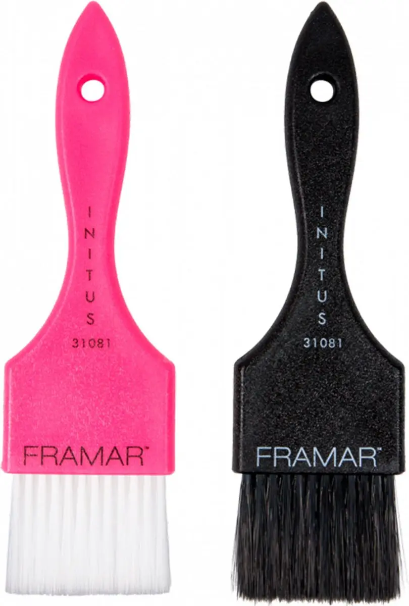 Framar Power Painter Haarverfkwasten Roze & Zwart