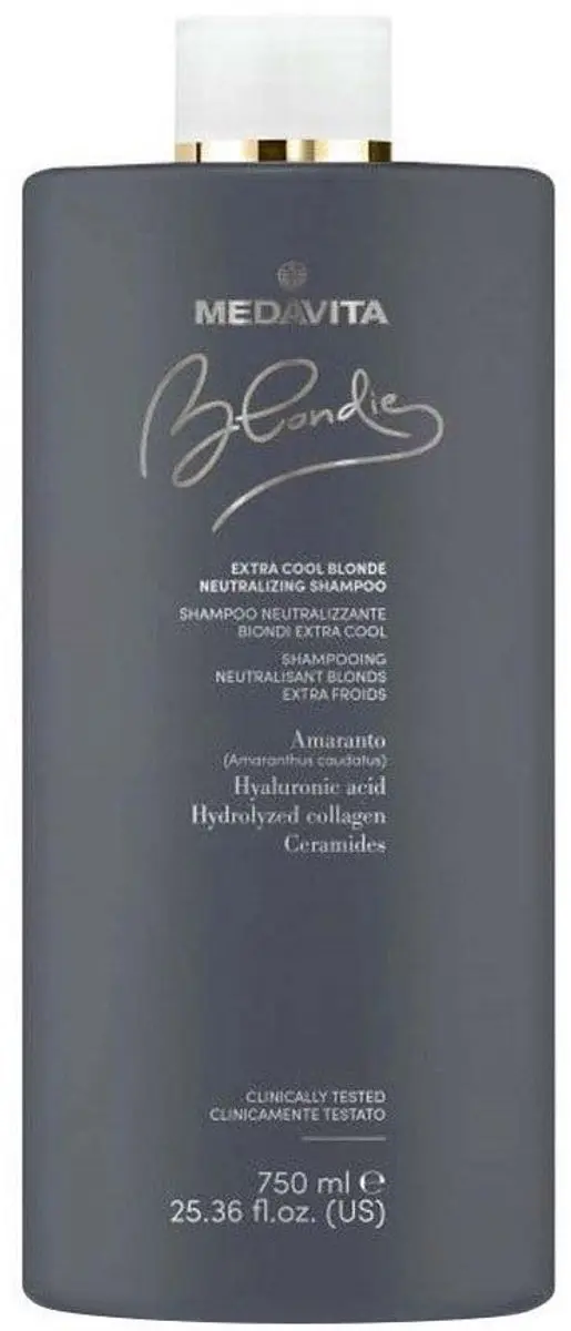 Medavita Extra Cool Blonde Neutralizing Shampoo 750ml