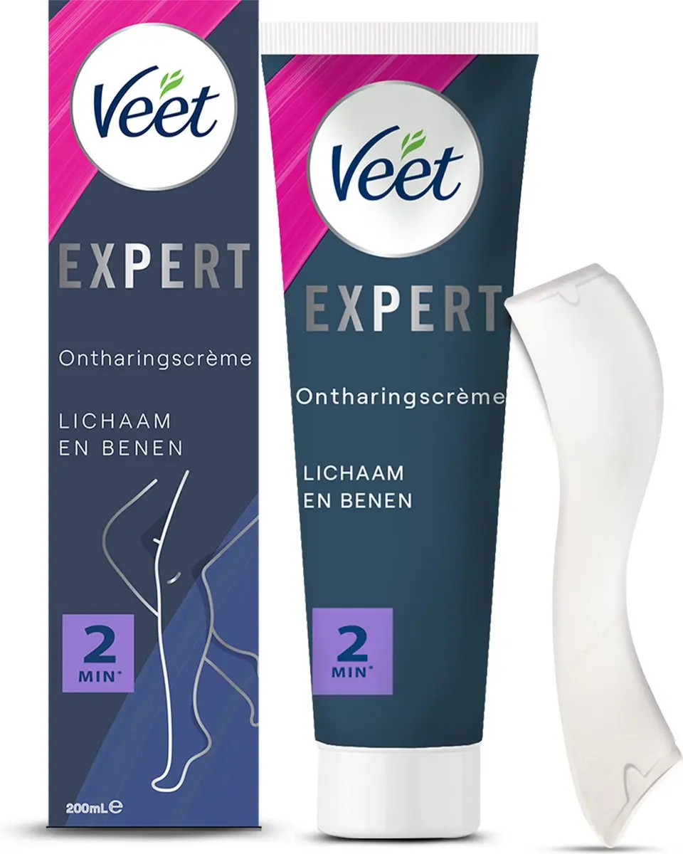 Veet Expert Ontharingscrème Benen 200ml - 5 Stuks