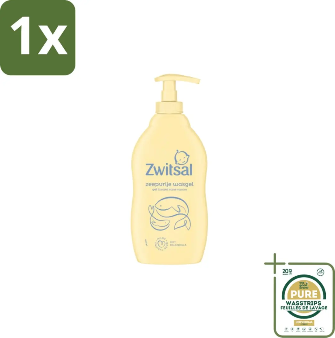 Zwitsal Zeepvrije Wasgel 400ml