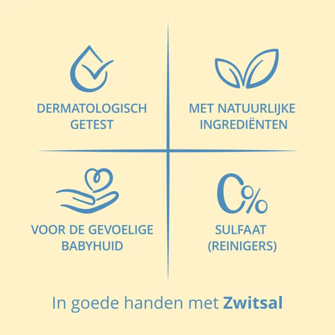 Zwitsal Zeepvrije Wasgel 400ml - Babyhuid