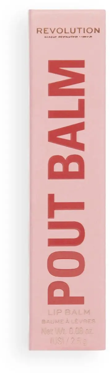 Makeup Revolution Pout Balm Nude - 2.5g