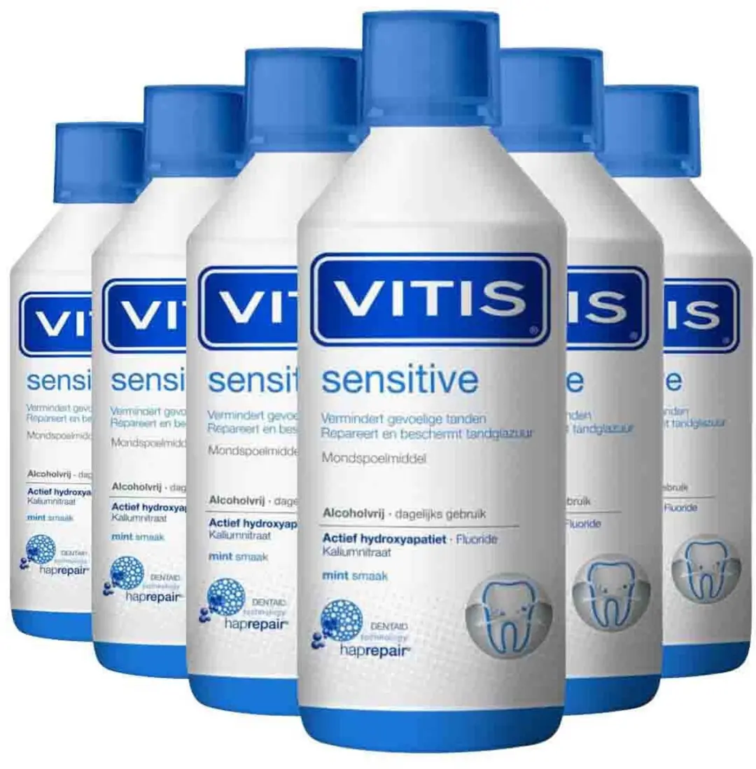 Vitis Mondwater Sensitive 500ml