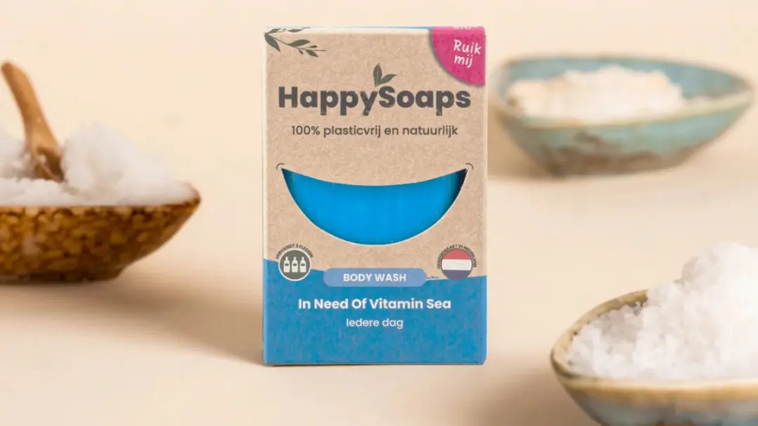 HappySoaps In Need of Vitamin Sea Body Wash Bar - 3x100g