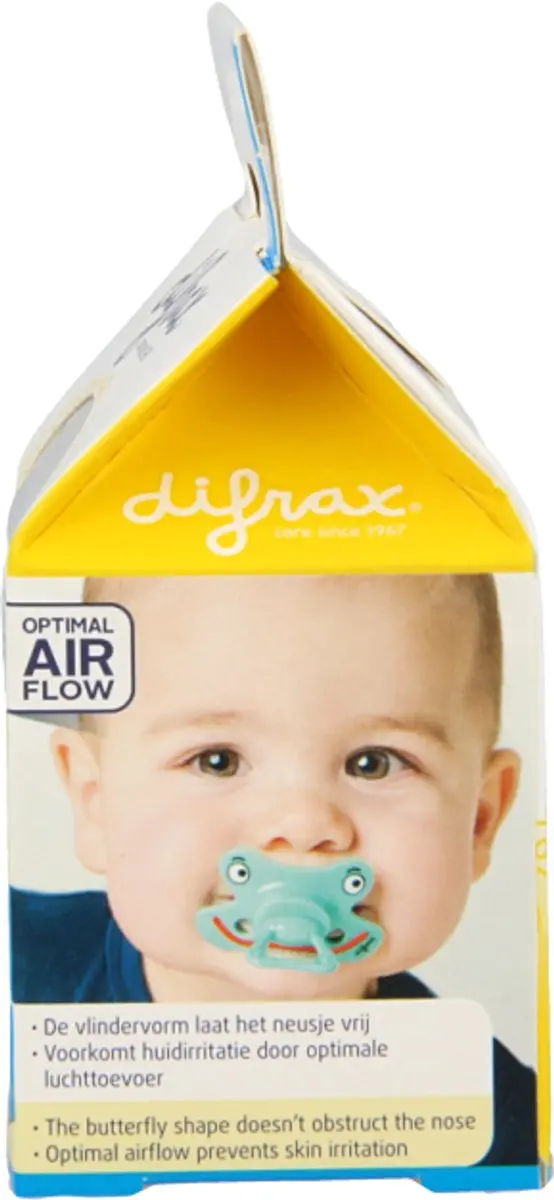 Difrax Fopspeen Combi Ring - 6+ Maanden - Meerkleurig