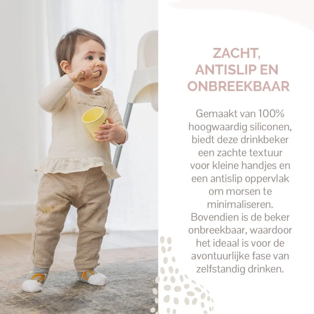 Sophie de Giraf Drinkbeker 80ml - Geel