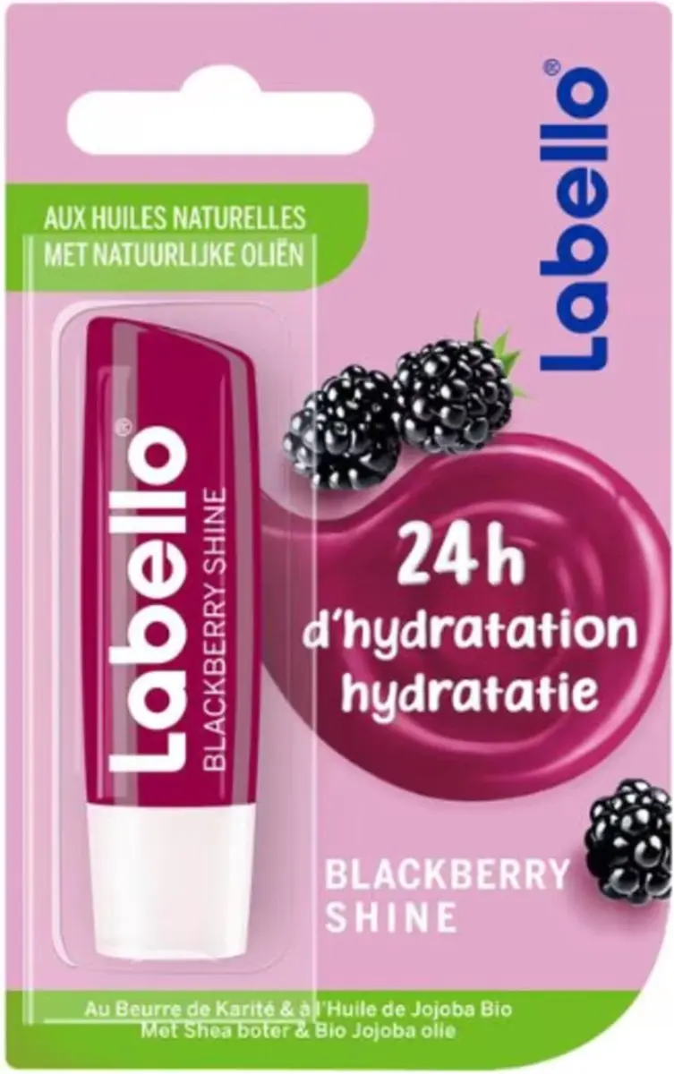 Labello Blister Blackberry Shine Lippenbalsem