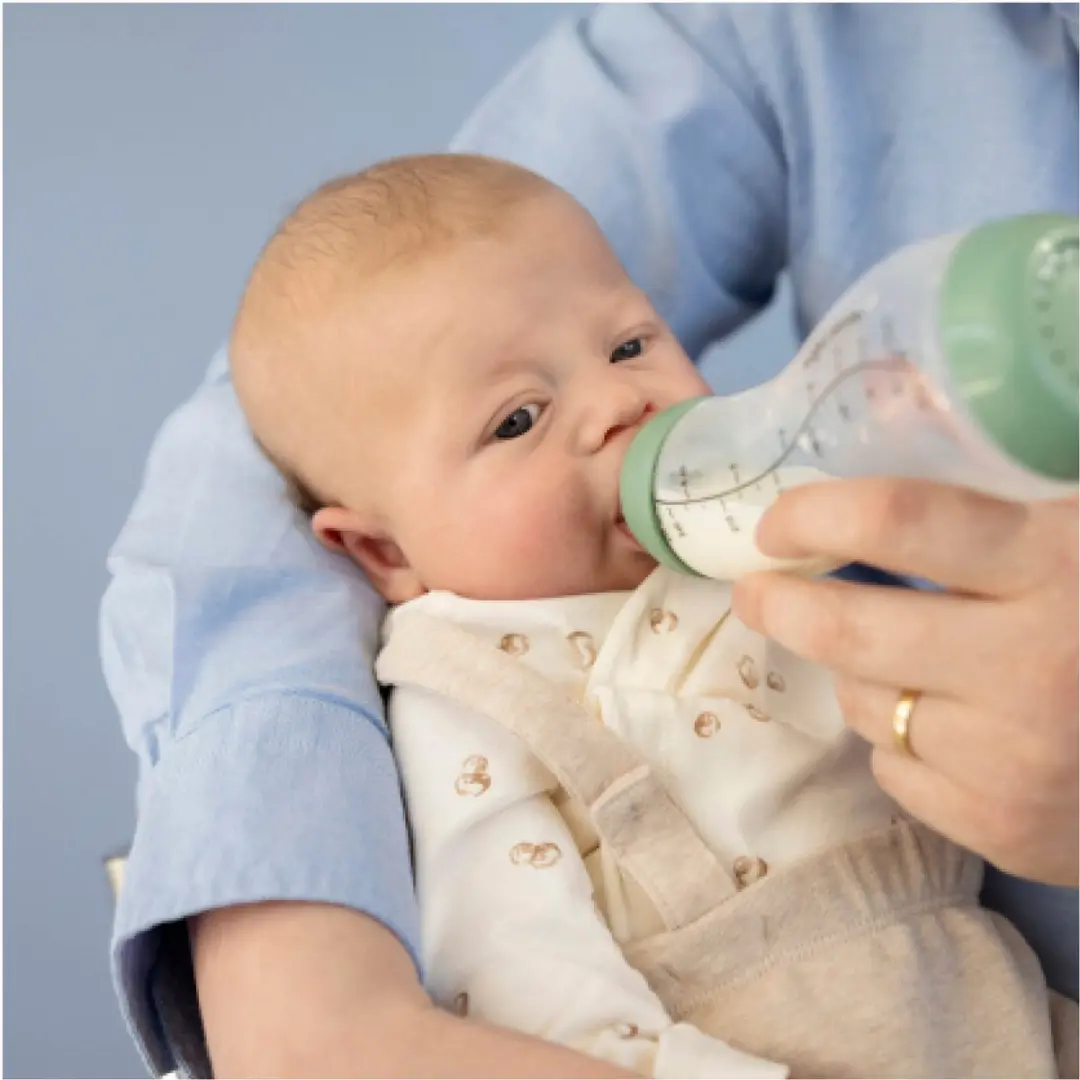 Difrax Natural S-Babyfles 250ml - Anti Colic - Saliegroen - afbeelding 6 van 6