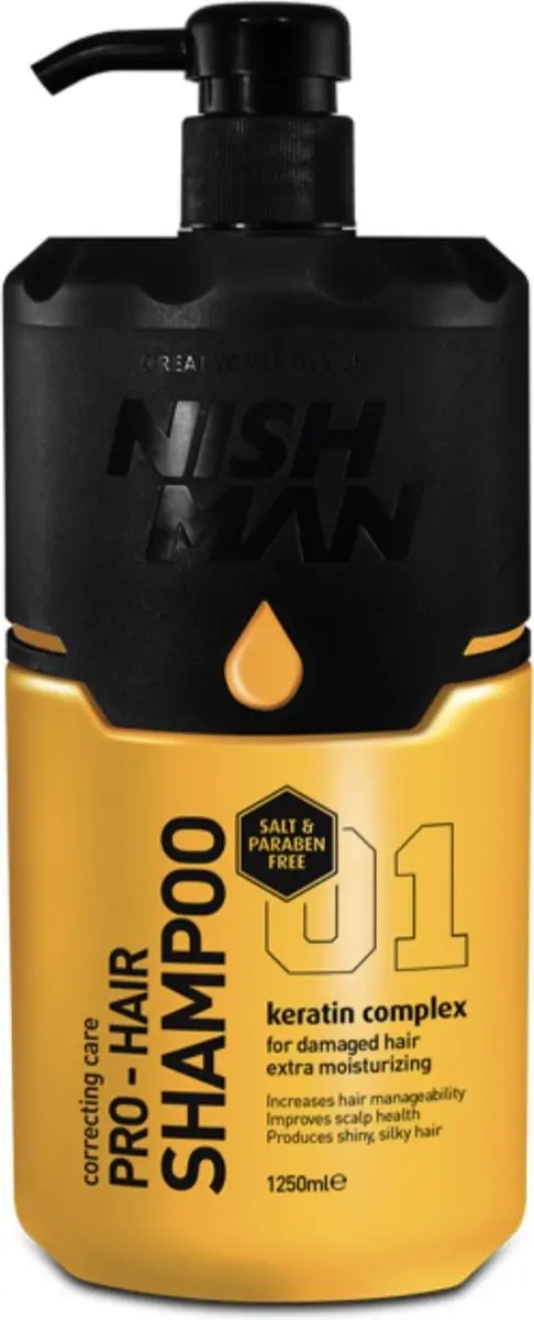 Nishman Keratin Complex Shampoo 1250ml