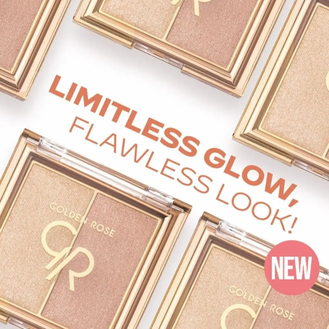 Golden Rose So Glow! Highlighter Duo 02 - 2 Stuks