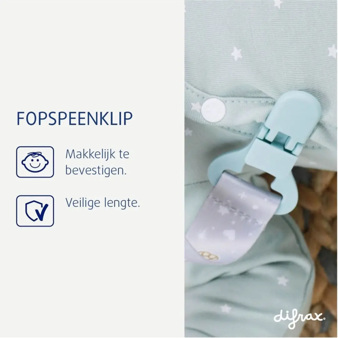 Difrax Fopspeenkoord Roze/Blossom