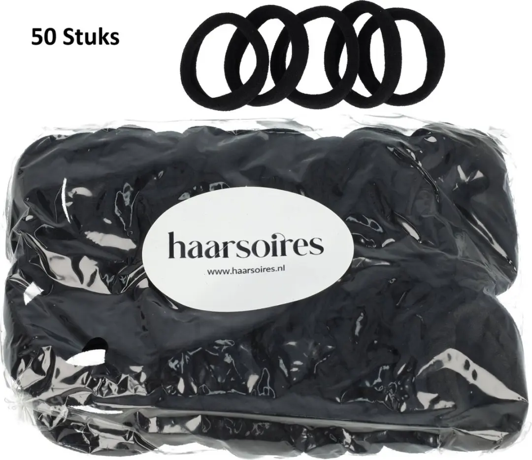 Haarsoires Haarelastieken Basic 4cm