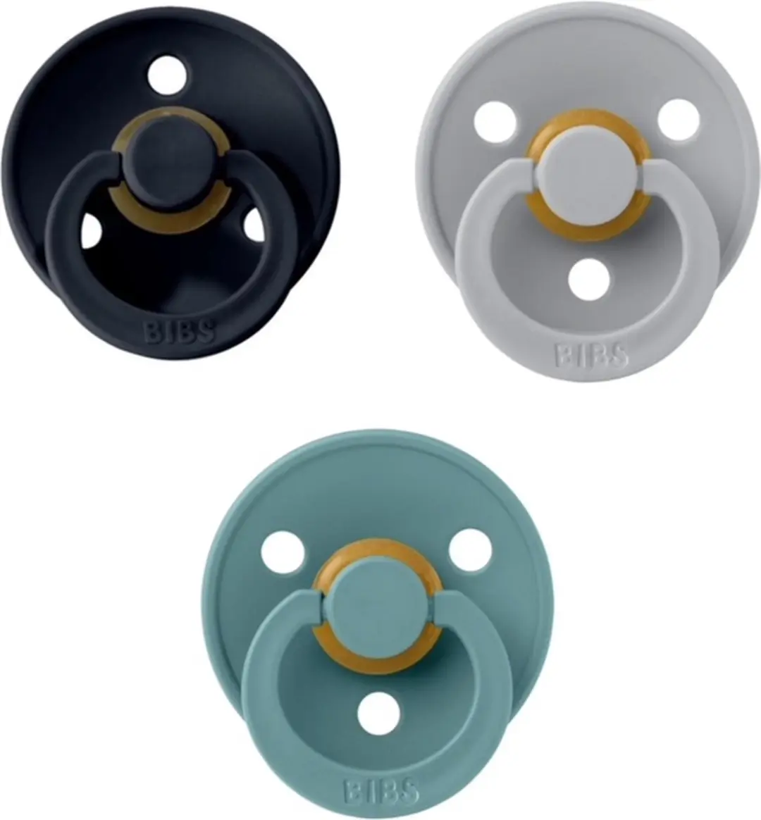 BIBS Fopspeen 0-6 Maanden Set 3 Stuks