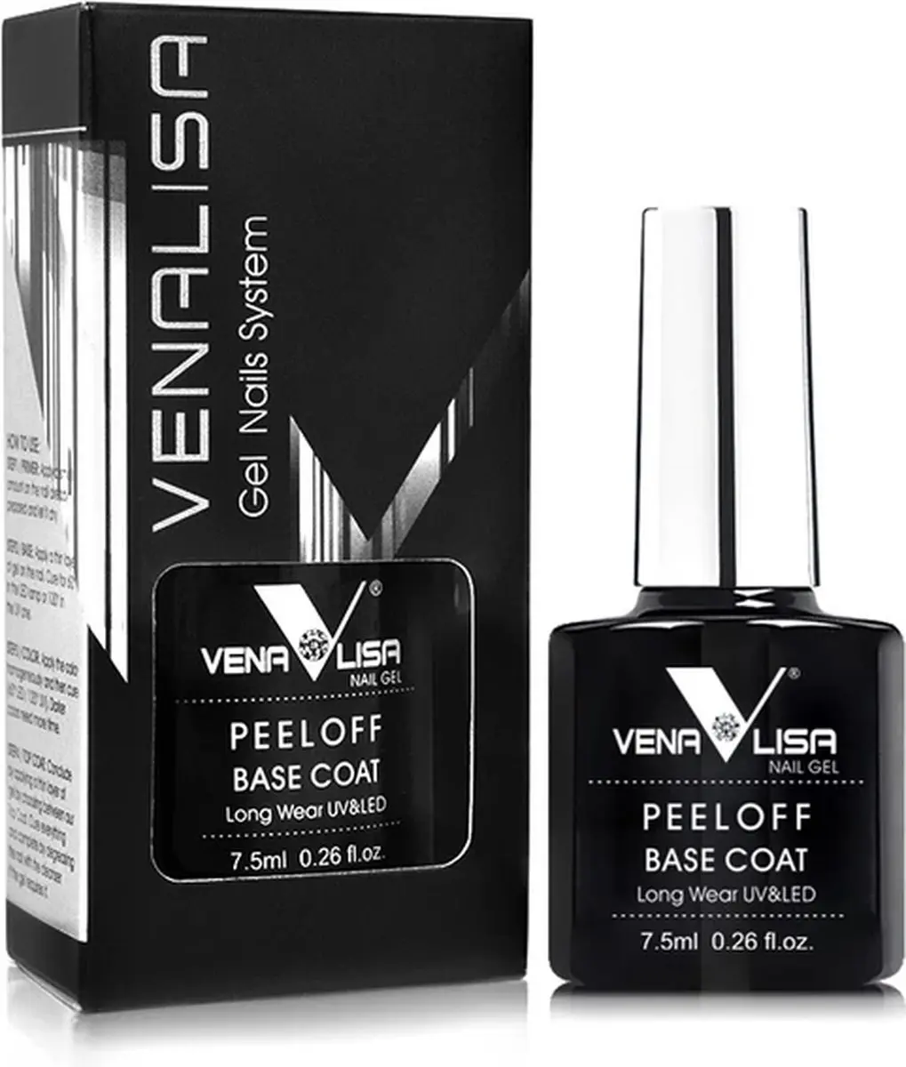 Venalisa Top & Peel Off Base Coat UV Gellak Set 15ml