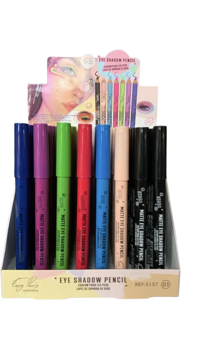 Easy Paris Cosmetics Jumbo Matte Oogschaduw Potlood Zwart - 3g