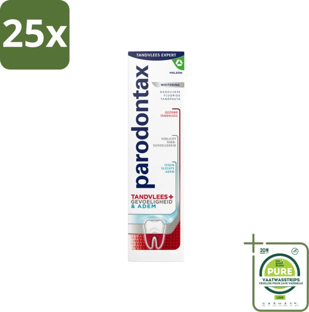 Parodontax Tandpasta Tandvlees+Gevoeligheid & Adem 75ml