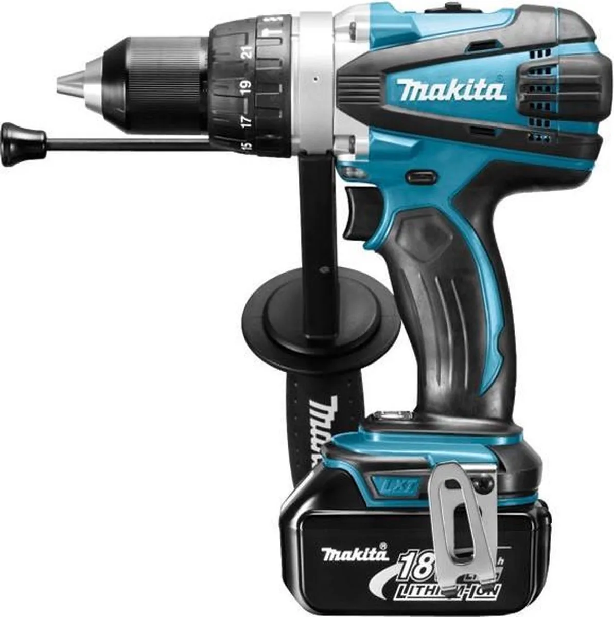 Makita DHP458RME Klopboormachine 18V - 2x 4.0Ah - 91Nm