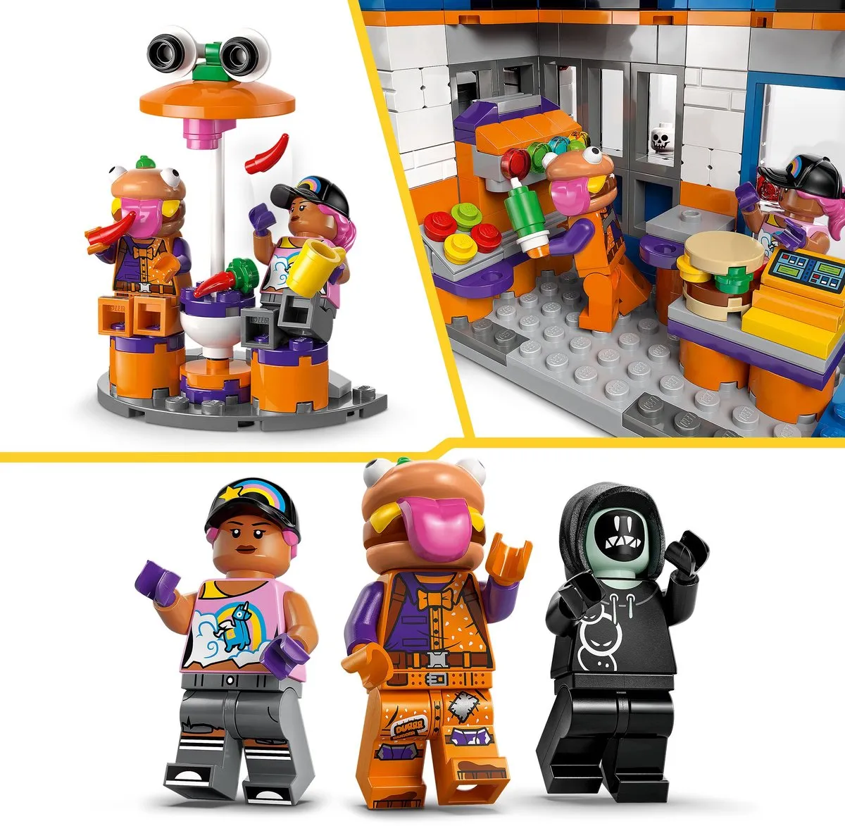 LEGO Fortnite Durrr Burger Restaurant 77076 - 546 Stukken