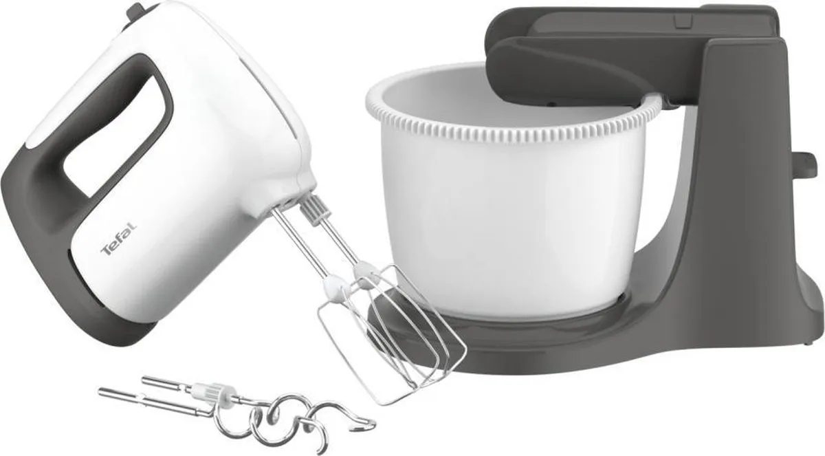 Tefal Prep'Mix+ HT4641 Handmixer 500W - Wit