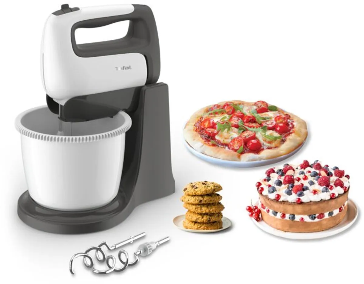 Tefal Prep'Mix+ HT4641 Handmixer 500W - Wit - afbeelding 6 van 6