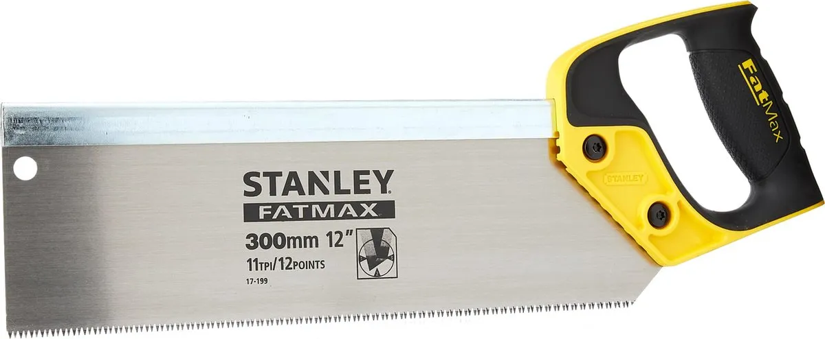 Stanley FatMax Kapzaag 300mm 11 TPI - Hout