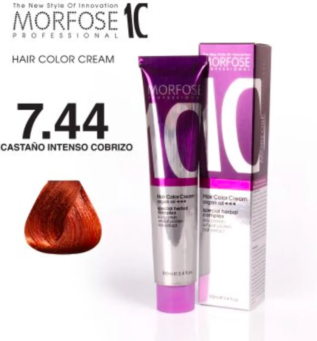 Morfose Color Cream 7.44 Intense Copper