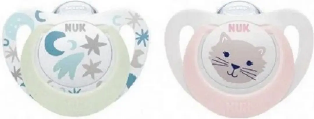 NUK Star Light Day&Night Fopspenen