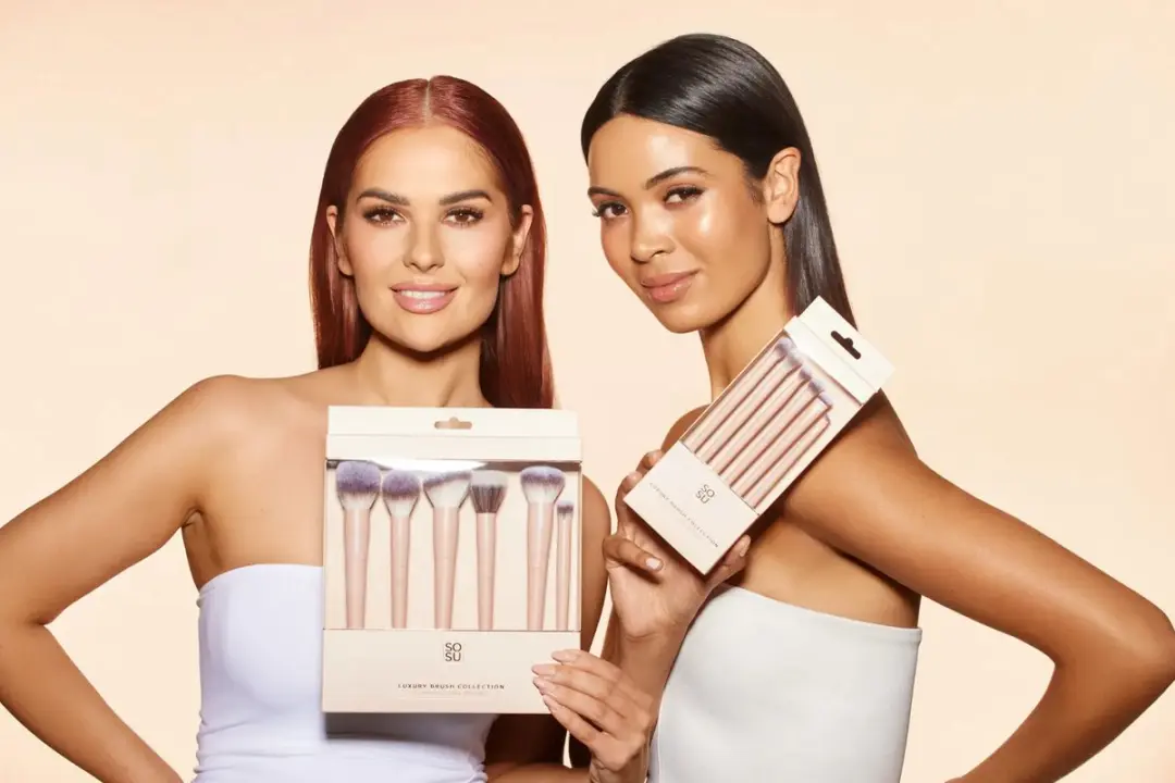 Sosu Face Brush Set P01/P02 - 6 Stuks - Nude - afbeelding 6 van 6