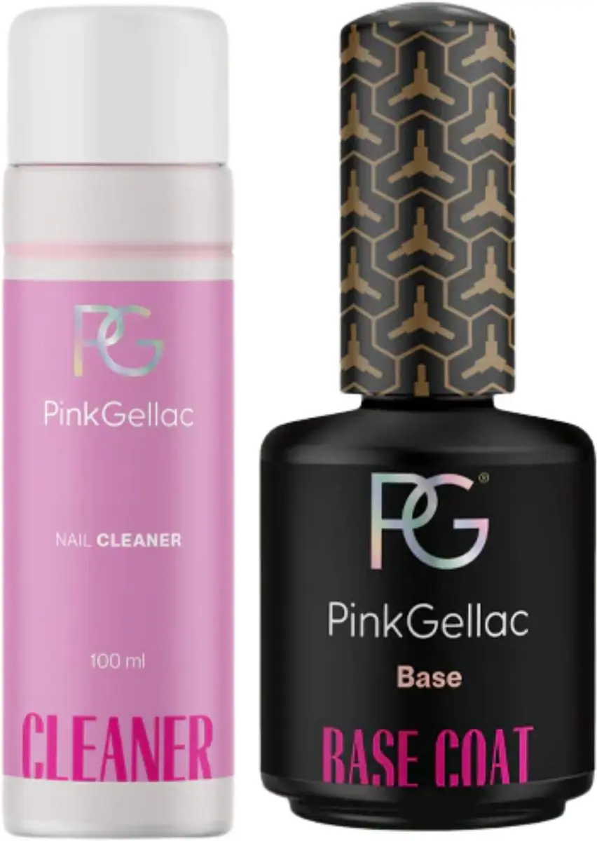 Pink Gellac Manicure Set Essential - 115ml Transparent
