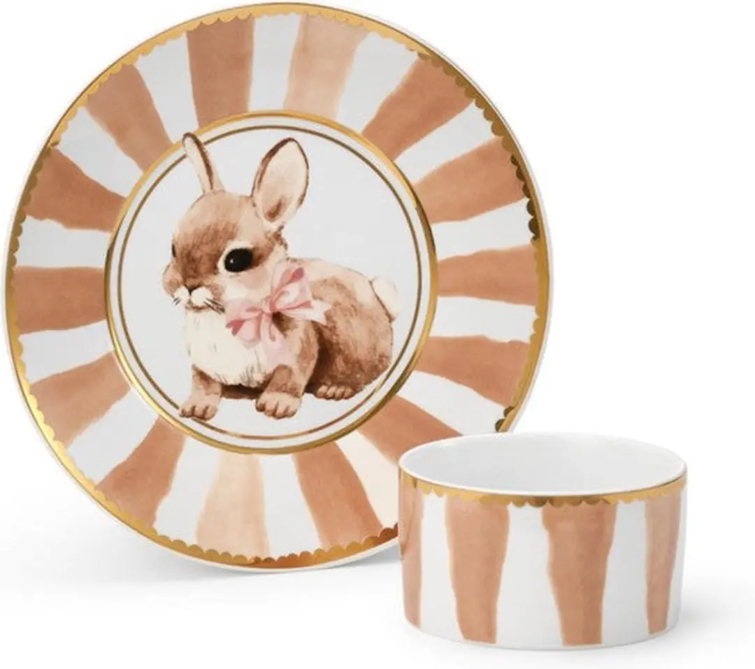 Elodie Bunny Darling Porseleinen Babyservies