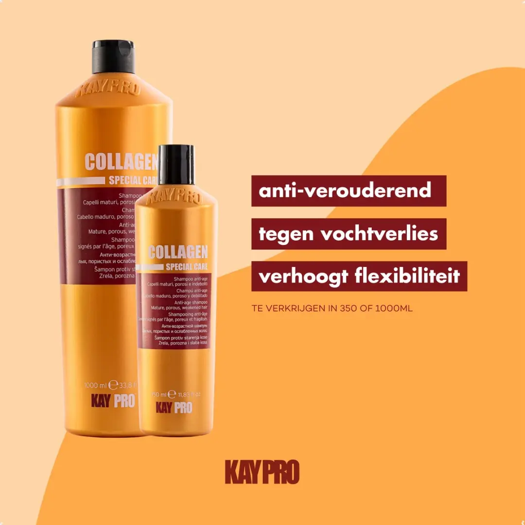 KayPro Collageen Shampoo 350ml - Voor lang haar