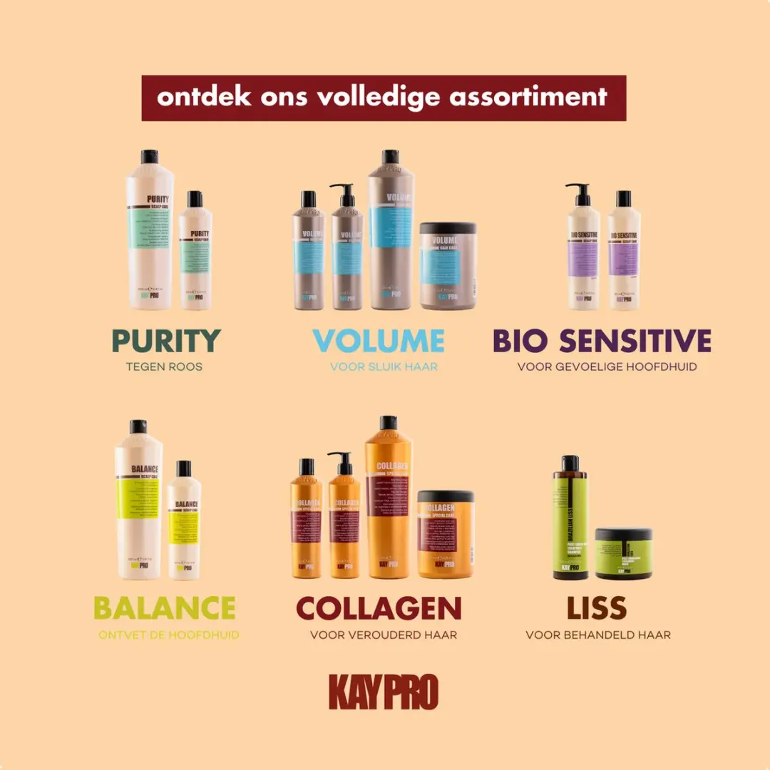 KayPro Collageen Shampoo 350ml - Voor lang haar