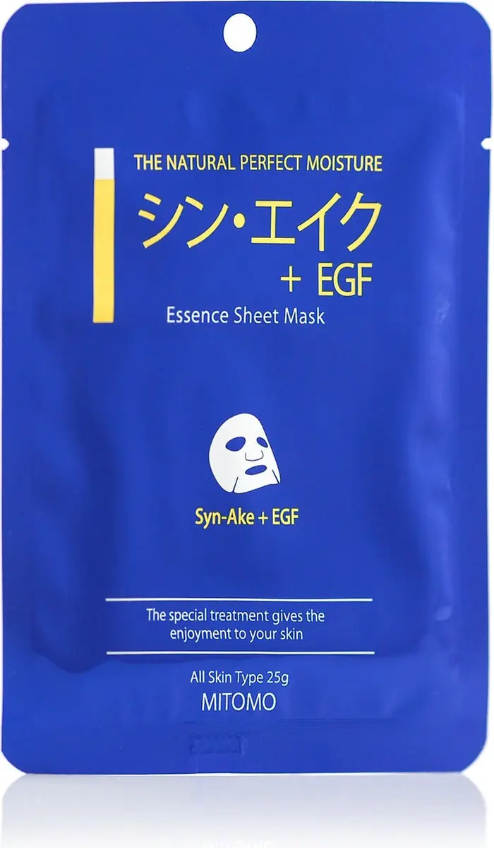 Mitomo SynAke & EGF Gezichtsmaskers 6 Stuks - 150ml