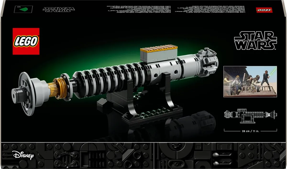 LEGO Star Wars Luke Skywalker Lichtzwaard - 145 Stukken - Meerkleurig