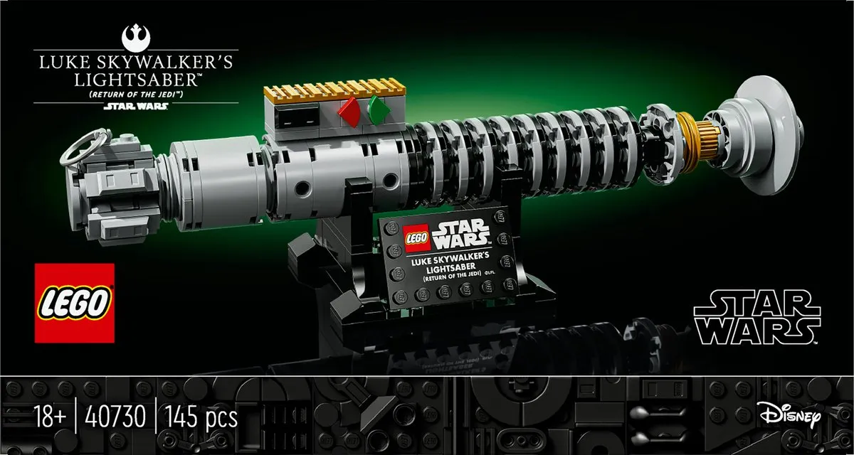 LEGO Star Wars Luke Skywalker Lichtzwaard - 145 Stukken - Meerkleurig - afbeelding 6 van 6