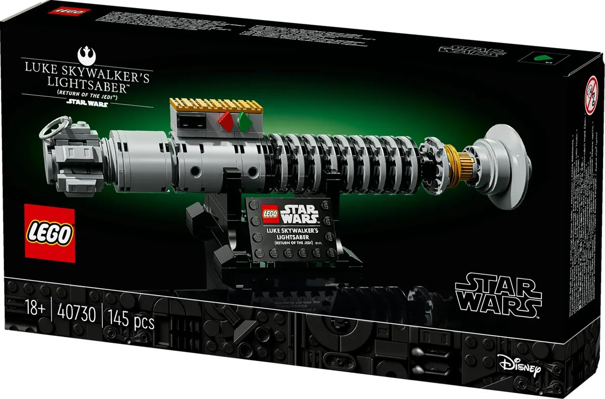 LEGO Star Wars Luke Skywalker Lichtzwaard - 145 Stukken - Meerkleurig