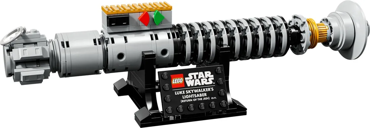 LEGO Star Wars Luke Skywalker Lichtzwaard - 145 Stukken - Meerkleurig