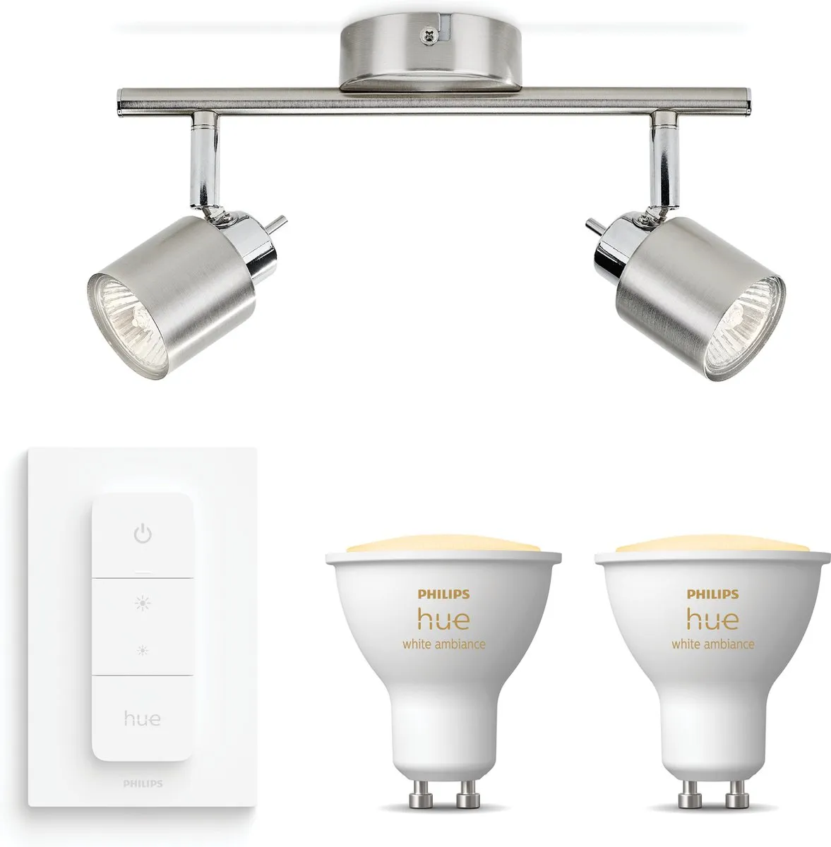 Philips Hue Meranti Opbouwspot Mat Chroom