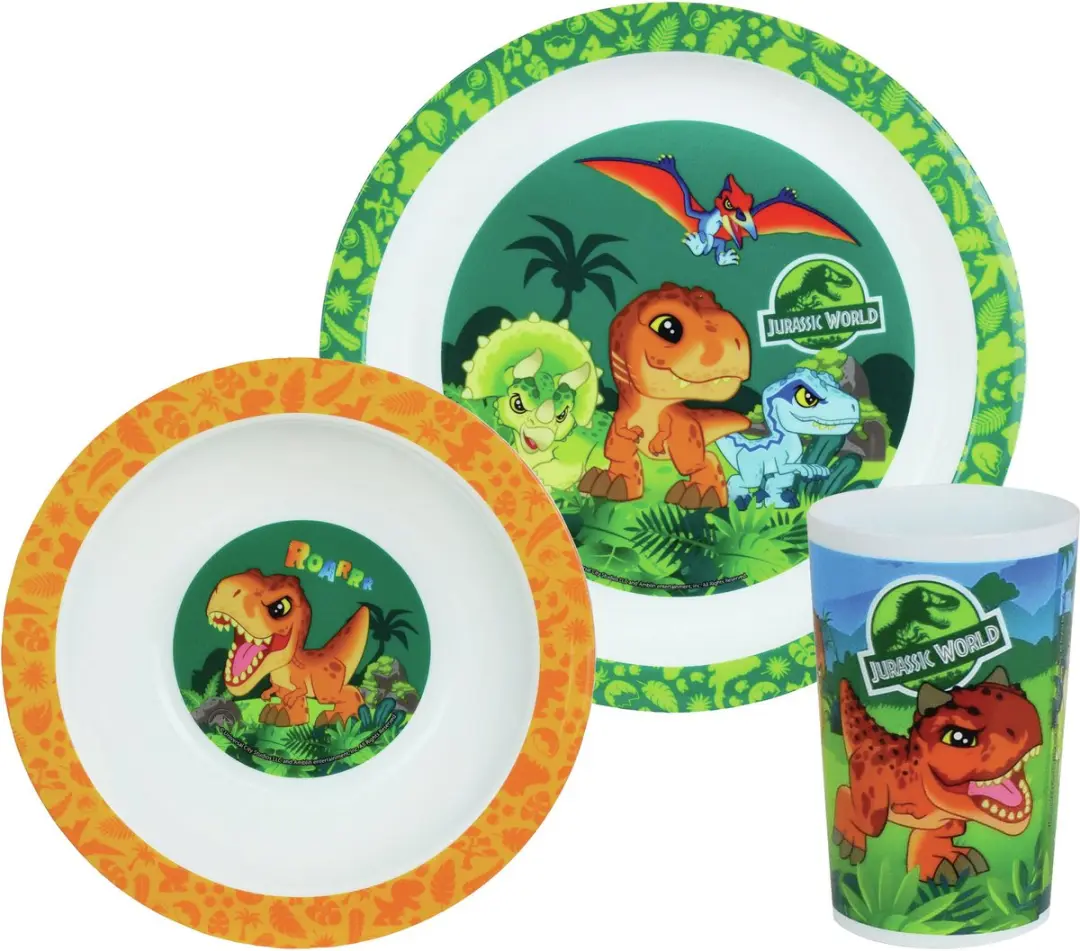 Jurassic World Ontbijtset Roarrr