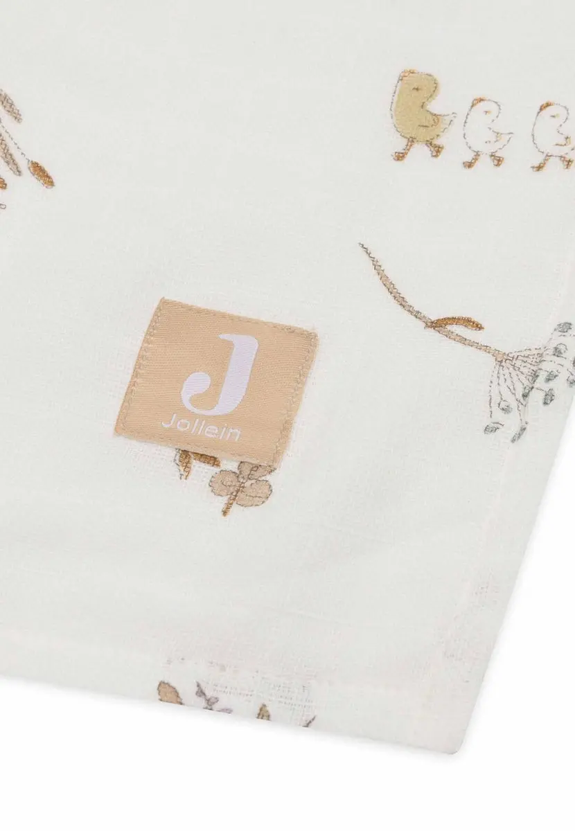 Jollein Hydrofiele Doek Large 115x115cm - Riverside - 2 Stuks