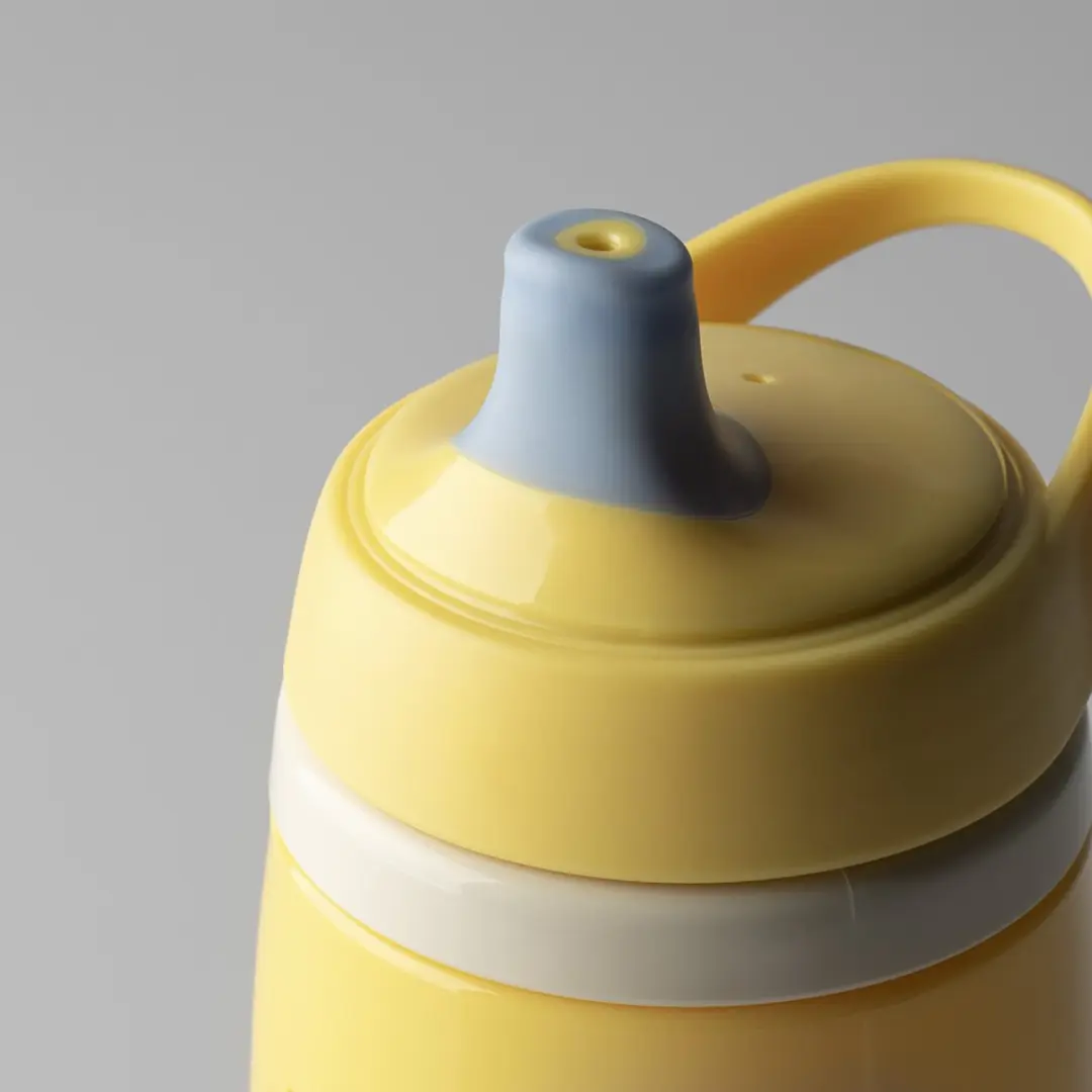 Tommee Tippee Active Tuitbeker Geïsoleerd 266ml - 2 Stuks - Blauw/Geel